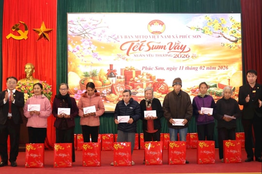 Phúc Sơn lan tỏa nghĩa tình, chăm lo Tết