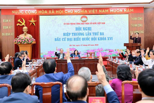 Thống nhất 217 người của các cơ quan T.Ư đủ điều kiện lập danh sách ứng cử đại biểu Quốc hội khóa XVI