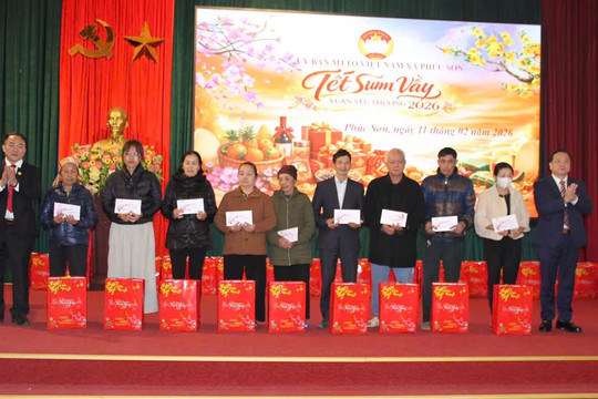Xã Phúc Sơn: Ấm áp “Tết sum vầy - Xuân yêu thương"