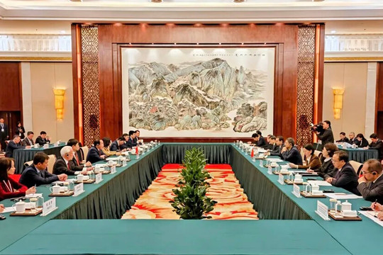 Bí thư Thành ủy Hải Phòng Lê Tiến Châu thăm, làm việc tại Khu tự trị dân tộc Choang Quảng Tây