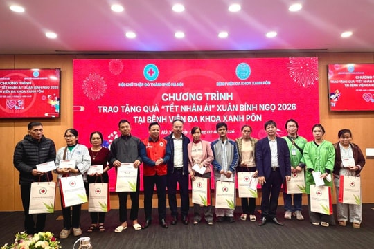 Tết sẻ chia đến với người bệnh hoàn cảnh khó khăn