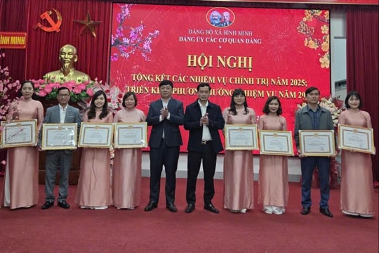Đảng bộ các cơ quan Đảng xã Bình Minh triển khai nhiệm vụ năm 2026