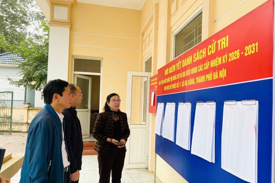 Hạ Bằng chủ động triển khai công tác bầu cử đại biểu Quốc hội khóa XVI và HĐND các cấp