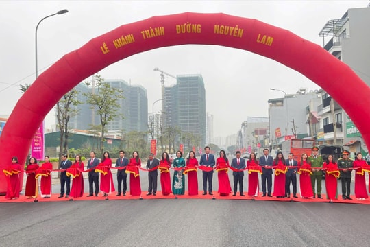Phường Phúc Lợi: Khánh thành, khởi công 3 công trình