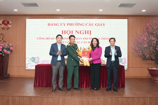 HĐND phường Cầu Giấy thông qua các nghị quyết quan trọng về tài chính