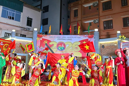 Phường Láng tổ chức chương trình nghệ thuật “Mừng Đảng quang vinh - Mừng Xuân Bính Ngọ”