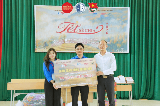 Tuổi trẻ Đại học Luật Hà Nội mang Xuân ấm đến vùng cao