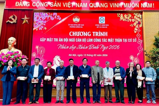 Phường Đống Đa huy động gần 1 tỷ đồng chăm lo Tết và tri ân