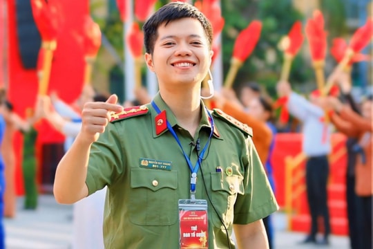 Hơn một thập kỷ giữ trọn lửa Đoàn của người chiến sĩ công an