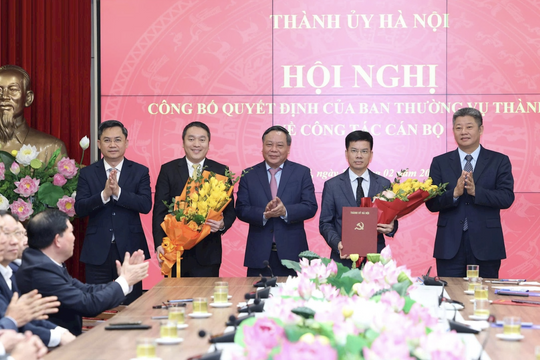 Ông Bùi Duy Cường làm Giám đốc Sở Nông nghiệp và Môi trường Hà Nội