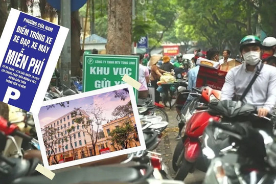 Phường Cửa Nam bố trí 4 điểm trông giữ xe miễn phí dịp Tết Bính Ngọ 2026