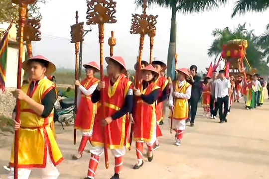Xã Nội Bài xây dựng lễ hội đền Thanh Nhàn thành sản phẩm du lịch