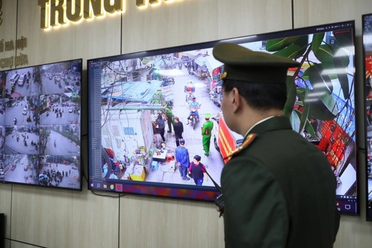 Camera an ninh trật tự góp phần giữ bình yên ngày Tết