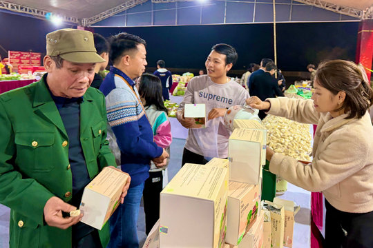 Nguồn cung dồi dào, thị trường ổn định: Người dân Thủ đô yên tâm mua sắm Tết