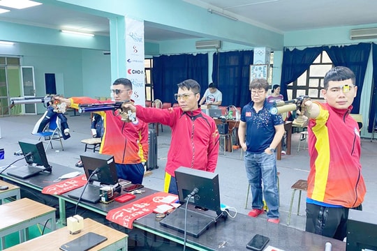 Niềm vui đầu năm của bắn súng Việt Nam