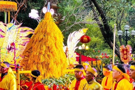 Lễ hội Gióng đền Sóc năm 2026 sẽ không có cảnh tranh cướp “giò hoa tre”