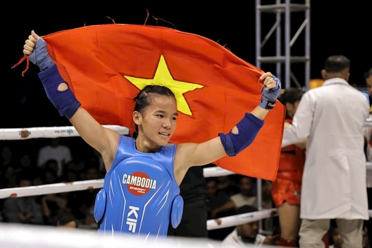 Võ sĩ Kun khmer Việt Nam đứng đầu giải Kun khmer vô địch thế giới 2026