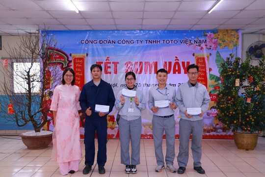 Doanh nghiệp - Công đoàn chung tay chăm lo Tết đủ đầy cho công nhân