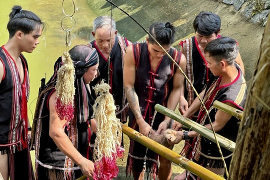Người Xơ Đăng giữ lửa bản sắc qua lễ hội cúng máng nước