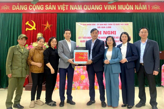 Gia Lâm: Sắc xuân hòa quyện cùng ý Đảng, lòng dân