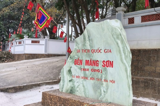 Ngày xuân vui hội Đền Măng Sơn