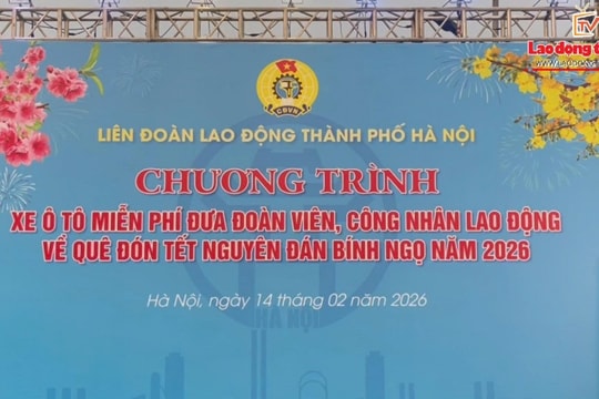 Hà Nội tổ chức đưa 1.200 công nhân về quê đón Tết