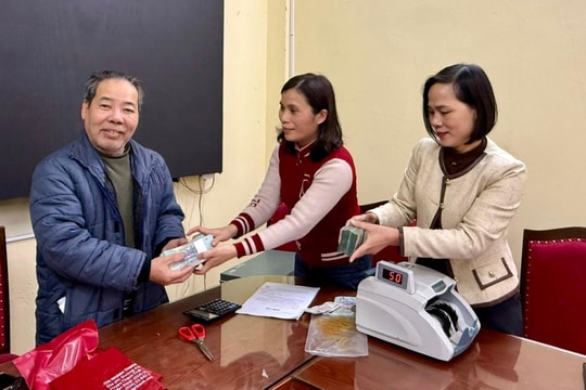 Xã Tây Phương chi trả hơn 11 tỷ đồng tiền giải phóng mặt bằng dự án Cụm công nghiệp Bình Phú I