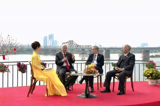 Định vị tương lai Thủ đô từ tư duy mới về sông Hồng