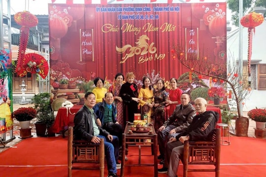 Lan tỏa phong trào đón Xuân Bính Ngọ 2026 ấm áp, nghĩa tình từ mỗi tổ dân phố