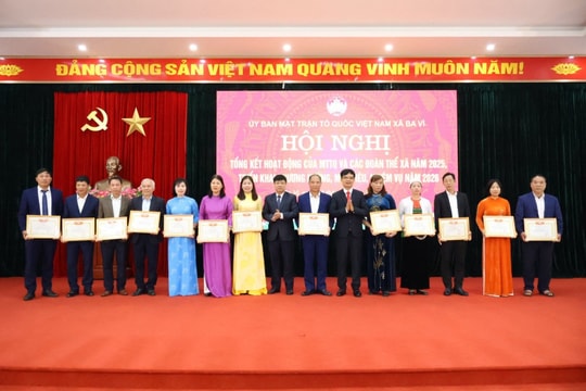 Ba Vì: Phát huy vai trò nòng cốt của Mặt trận trong xây dựng khối đại đoàn kết