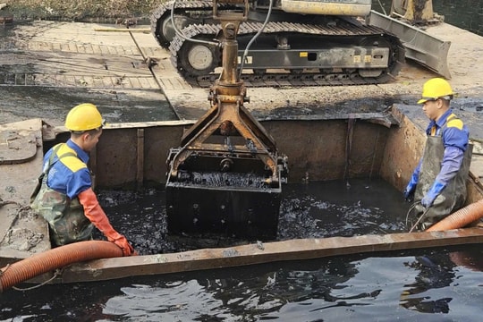 Đảm bảo an toàn hệ thống thoát nước phục vụ nhân dân Thủ đô đón Tết