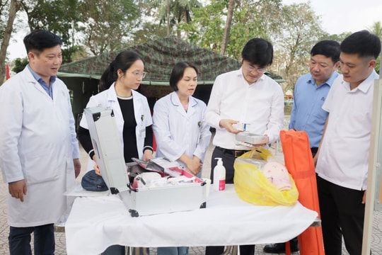 Đảm bảo y tế an toàn cho các điểm bắn pháo hoa Tết Nguyên đán