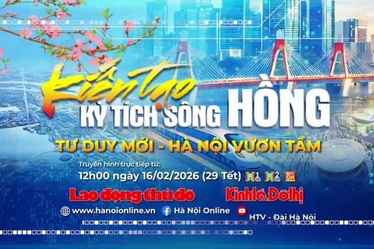 Trực tiếp tọa đàm “Kiến tạo Kỳ tích sông Hồng”