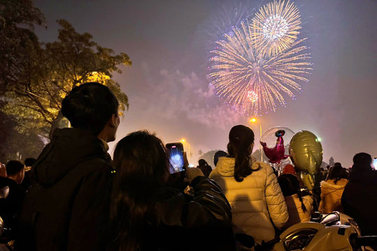 Hà Nội: Chi tiết điểm bắn pháo hoa dịp Tết Nguyên đán Bính Ngọ 2026