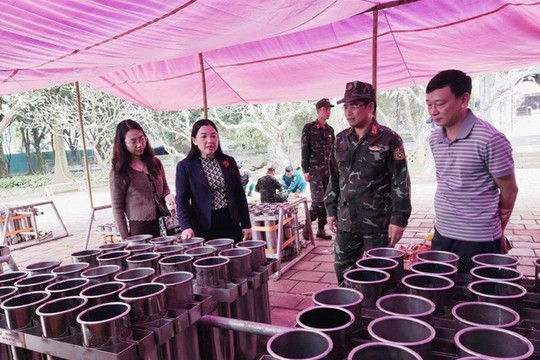 Sơn Tây sẵn sàng bắn pháo hoa chào năm mới Bính Ngọ 2026