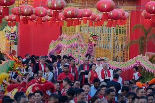 Người dân các nước châu Á đón Tết Nguyên đán Bính Ngọ