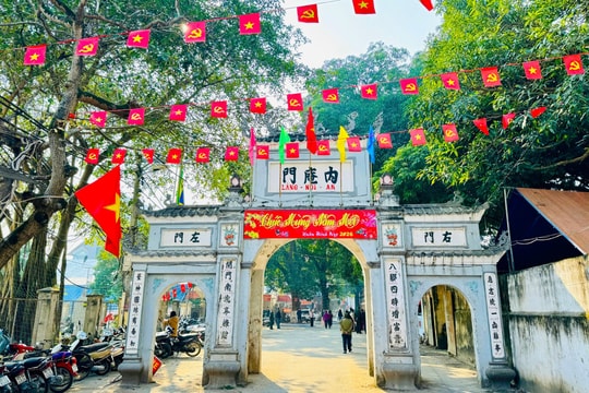 Đền làng Nội Am: Gìn giữ di sản, bồi đắp mạch nguồn văn hóa