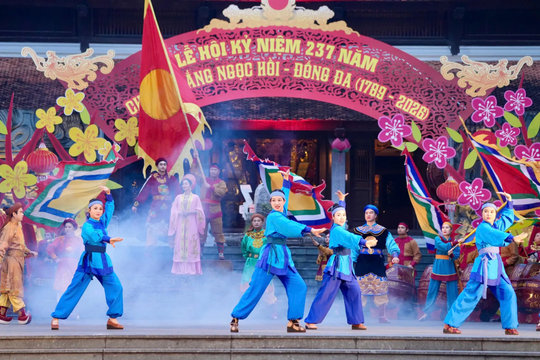 Sẵn sàng khai hội gò Đống Đa năm 2026