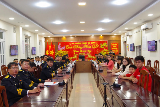 Đón Tết trên các Nhà giàn DK1 nhưng vẫn trực sẵn sàng chiến đấu