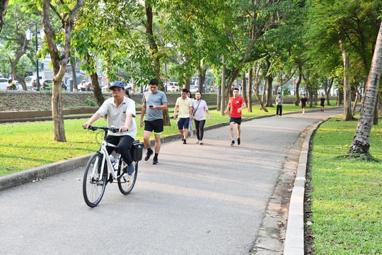 Mỗi công viên là một điểm tựa tinh thần cho đời sống đô thị