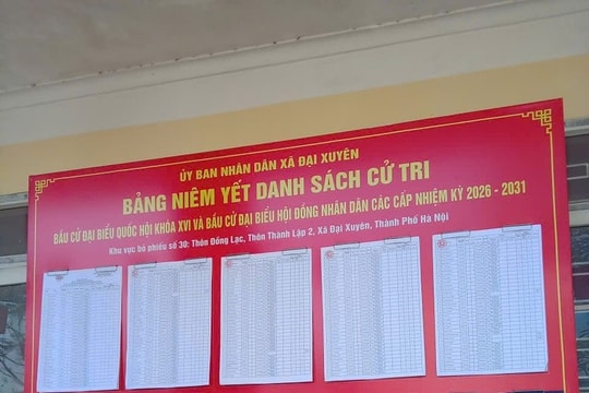 Xã Đại Xuyên triển khai hiệu quả chuyển đổi số phục vụ công tác bầu cử