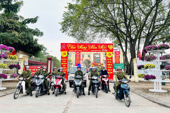 Xã Nam Phù: Bảo đảm bình yên để Nhân dân vui Xuân, đón Tết