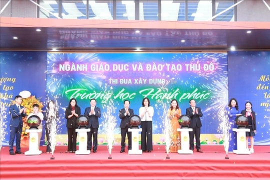 100% trường học ở Hà Nội triển khai “Trường học hạnh phúc”