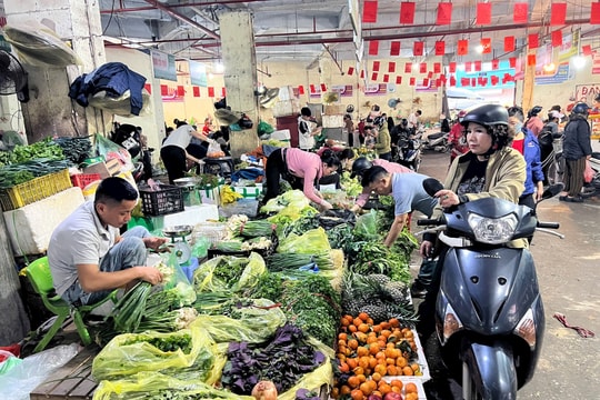 Nguồn cung dồi dào, giá cả ổn định trong ngày mùng 3 Tết