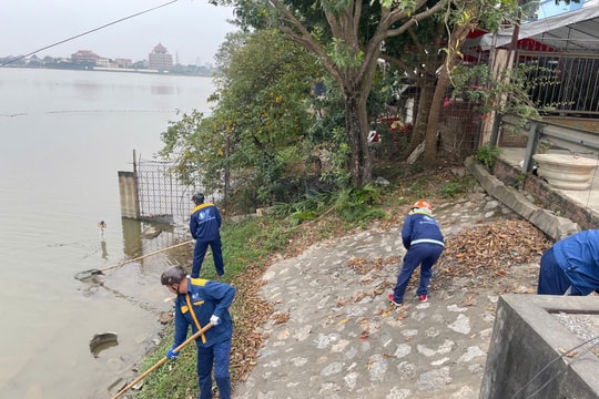 Tết không nghỉ của công nhân thoát nước