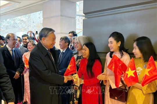 Tổng Bí thư Tô Lâm đến Hoa Kỳ dự cuộc họp khai mạc Hội đồng Hòa bình về Gaza
