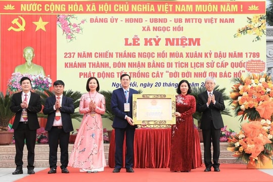 Kỷ niệm 237 năm Chiến thắng Ngọc Hồi