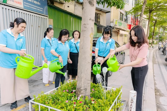 Phường Hai Bà Trưng xây dựng không gian sống xanh - sạch - đẹp