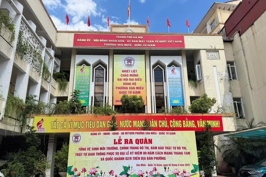 Phường Văn Miếu - Quốc Tử Giám sẵn sàng cho Tết trồng cây