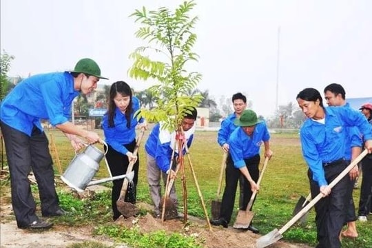 Hà Nội đồng loạt tổ chức “Tết trồng cây đời đời nhớ ơn Bác Hồ”